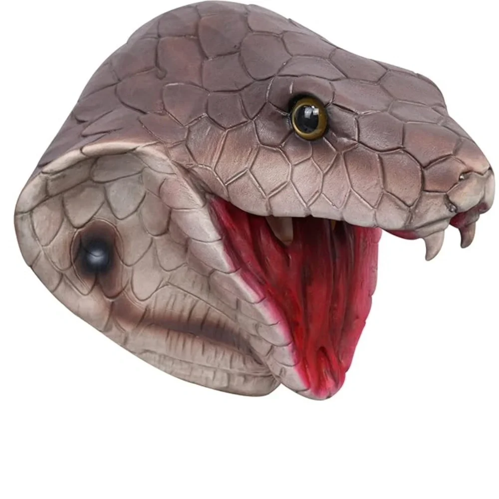 Realistic Cobra Mask - Animal Snake